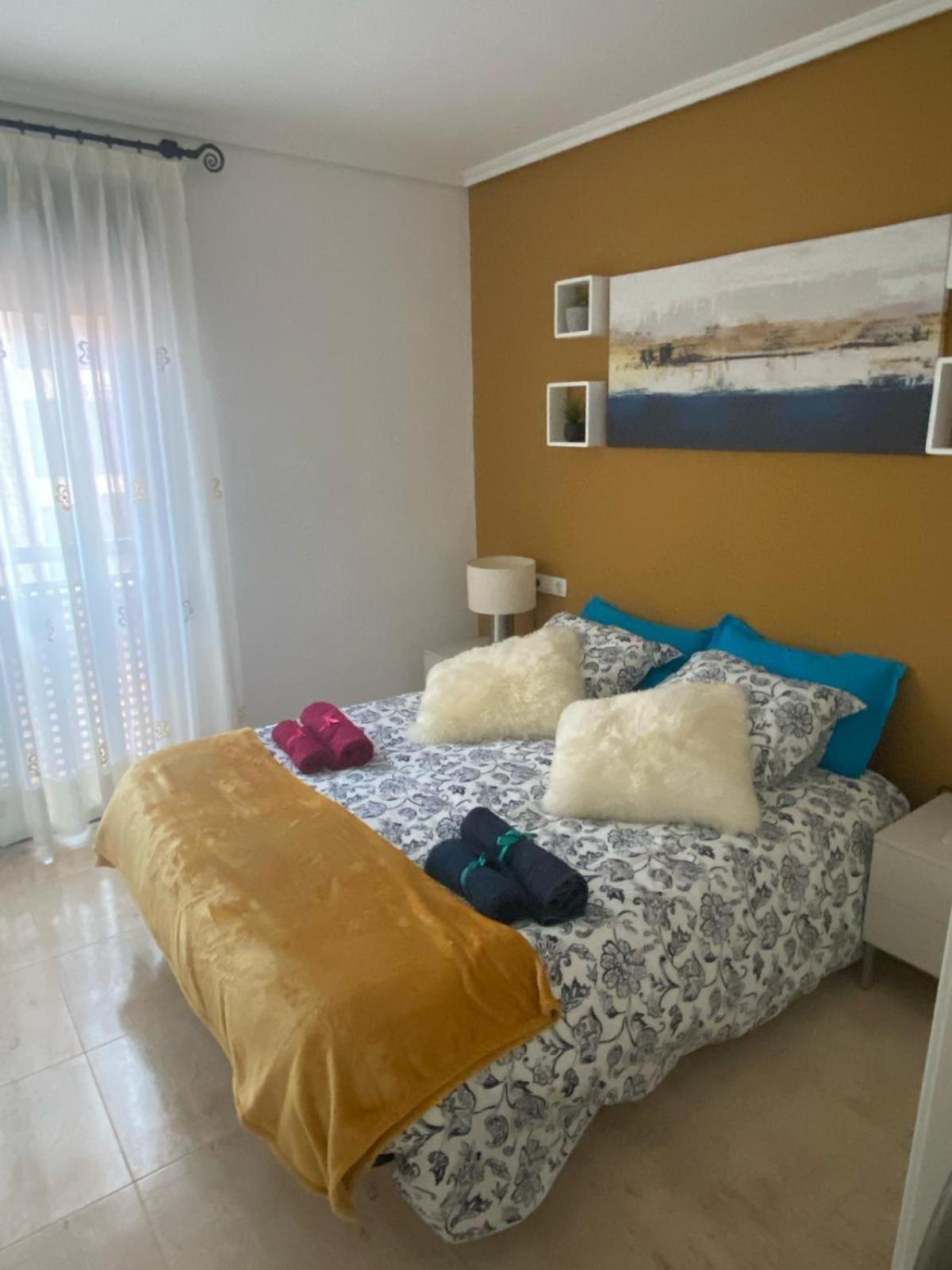 Precioso Apartamento Con Vistas Al Mar Беникасим Экстерьер фото