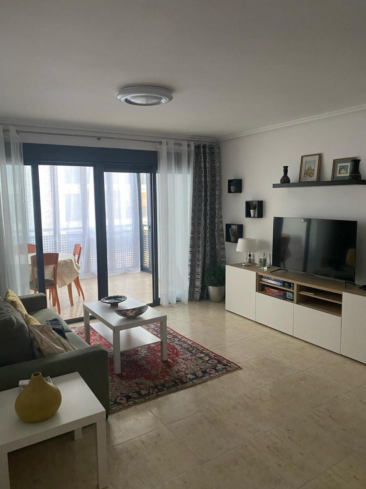 Precioso Apartamento Con Vistas Al Mar Беникасим Экстерьер фото