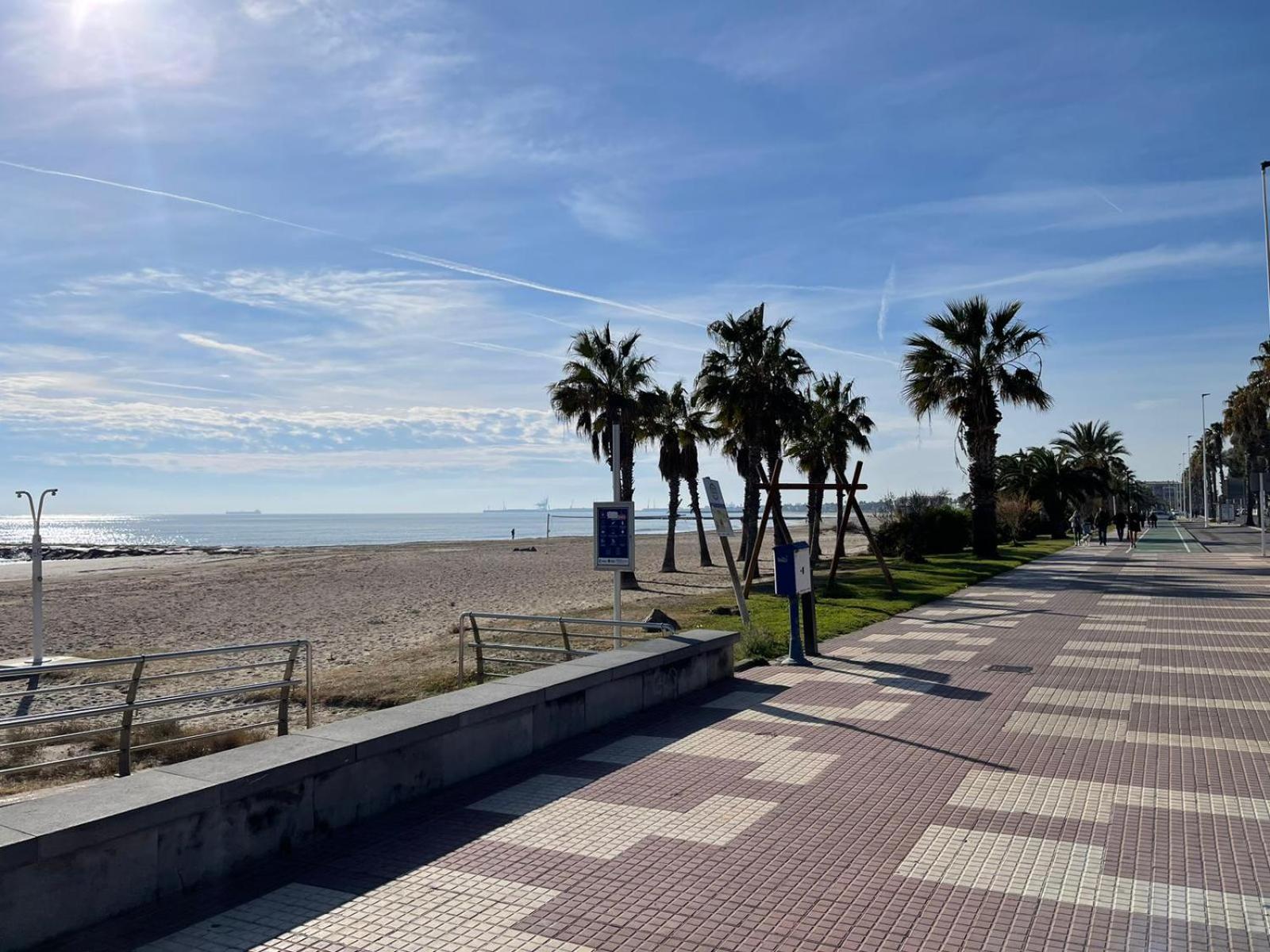 Precioso Apartamento Con Vistas Al Mar Беникасим Экстерьер фото